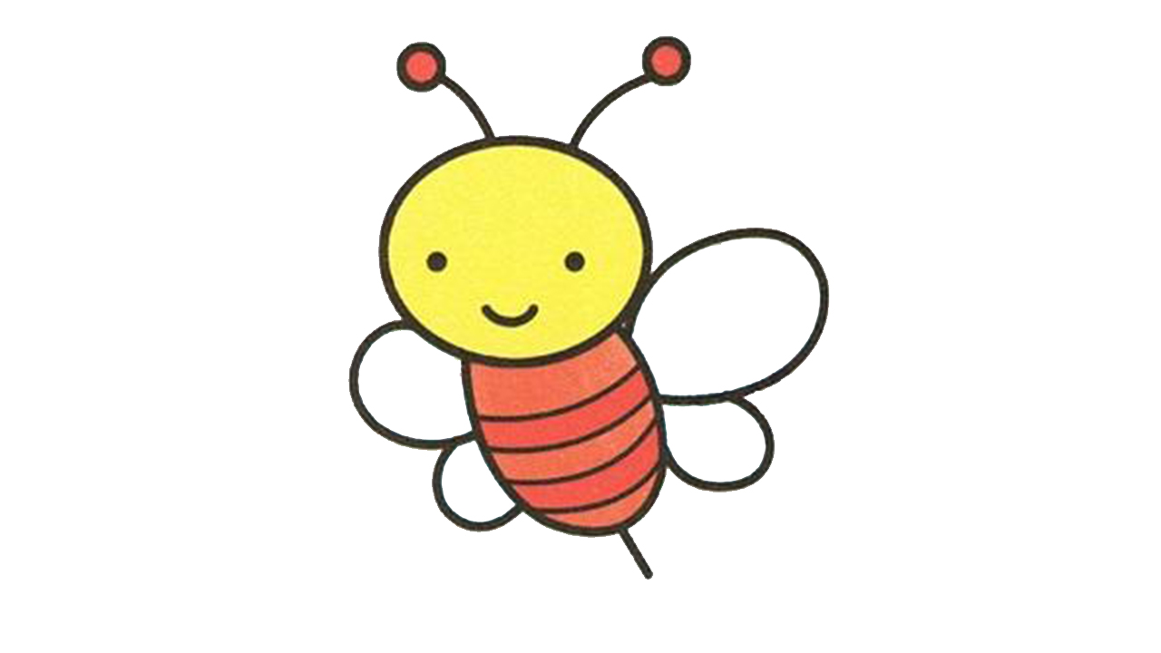 蜜蜂简笔画6