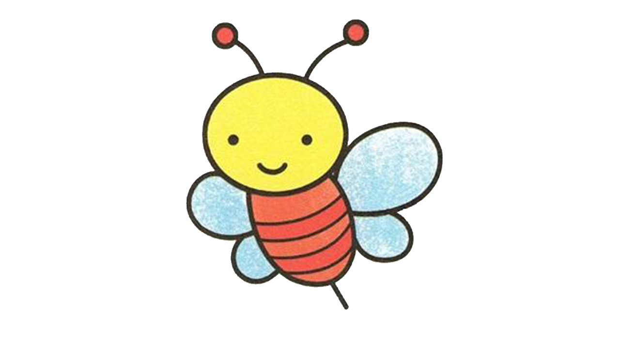 蜜蜂简笔画7